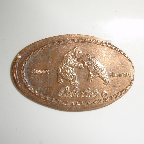 Pressed Penny: Cabelas Dundee Michigan - Bears