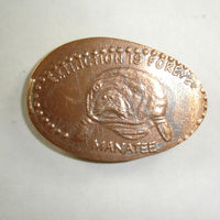 Pressed Penny: Extinction is Forever - Manatee