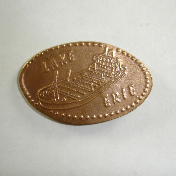 Pressed Penny: Lake Erie - Ship