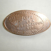 Pressed Penny: Life is a Beautiful Ride - Albuquerque, NM