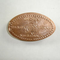 Pressed Penny: Luck-ee Penny - Buc-ees - New Braunfeis, TX - Clover