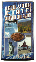 New York State Souvenir Coin Album with Bonus Coin