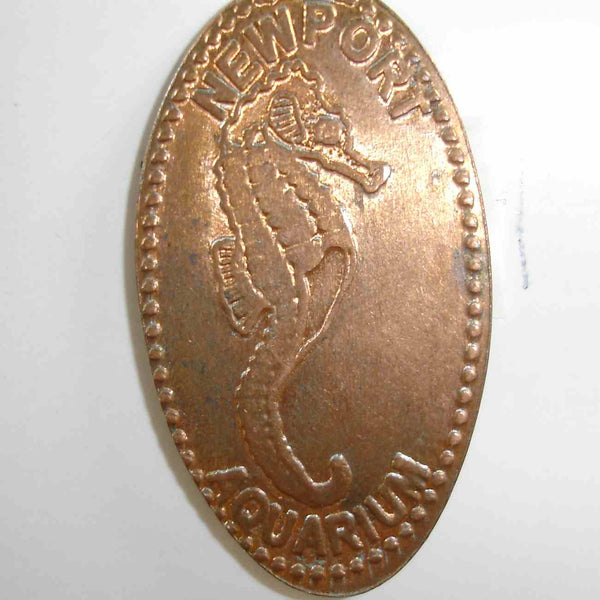 Pressed Penny: Newport Aquarium - Seahorse