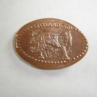 Pressed Penny: Oakland Zoo - Tiger