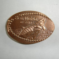 Pressed Penny: Seaworld of Texas - Whales