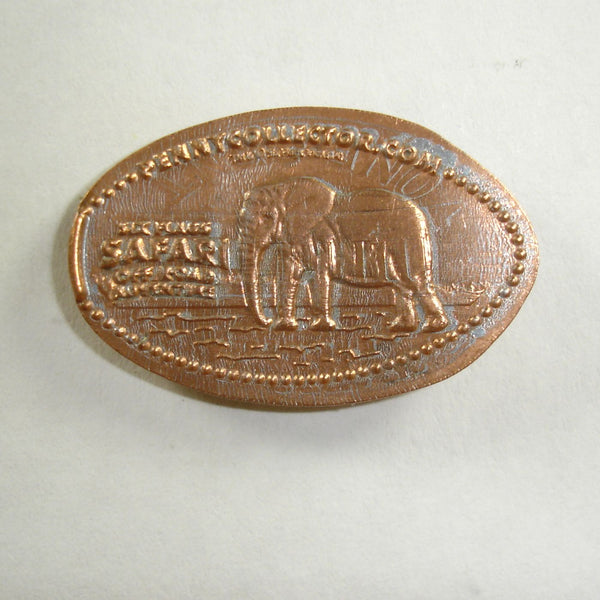 Pressed Penny: Six Flags Off Road Adventure - Elephant