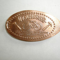 Pressed Penny: Winchester Products Museum - San Jose, California - Bike
