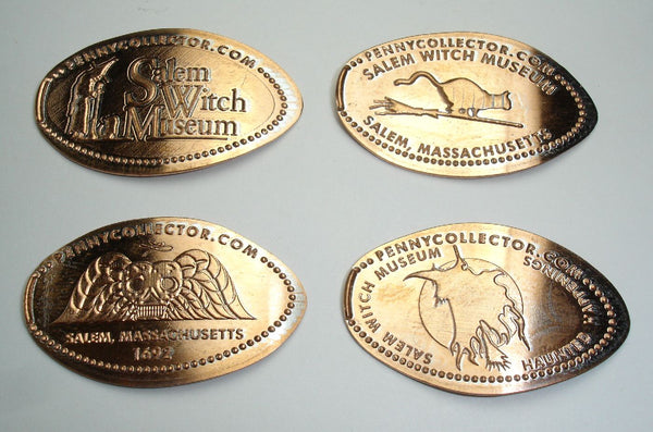 Salem Witch Museum Complete Set of 4