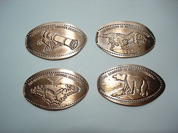 Academy of Natural Sciences 4 Coin Set