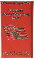 Souvenir Penny Collecting Book - Red (holds 36 pennies)