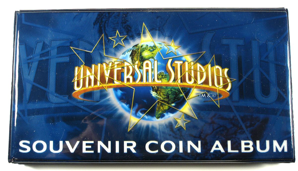 Universal Studios Souvenir Coin Album Penny Presses